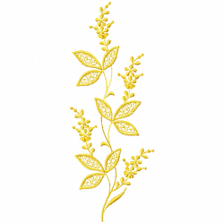 Flowers And Tree Embroidery Design 6 Flowers And Tree Embroidery Design 6